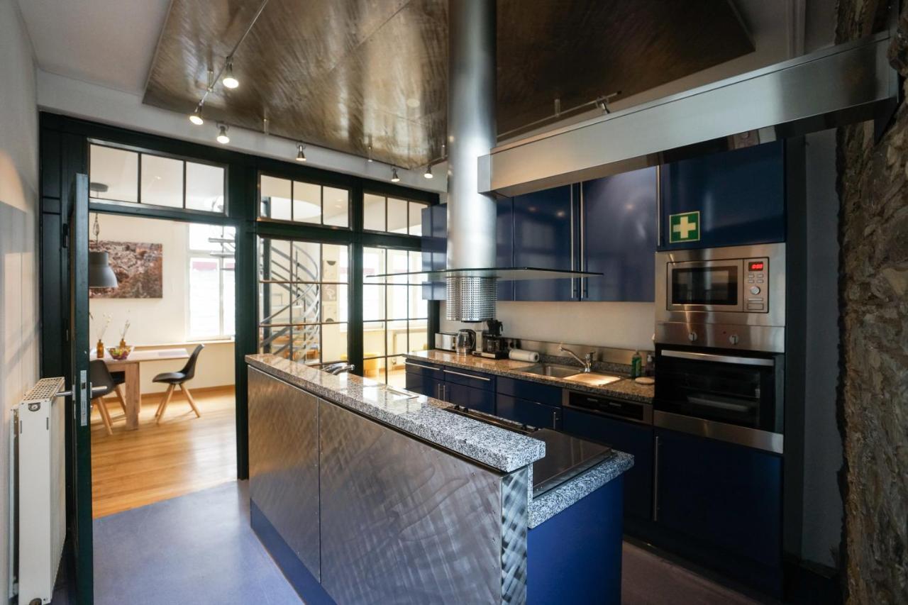LOFT13 Traumhafte Wohnung mit Terrasse für 4 Gäste Monschau Exterior foto