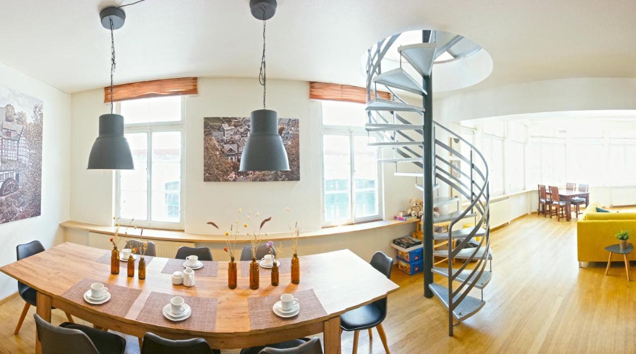 LOFT13 Traumhafte Wohnung mit Terrasse für 4 Gäste Monschau Exterior foto